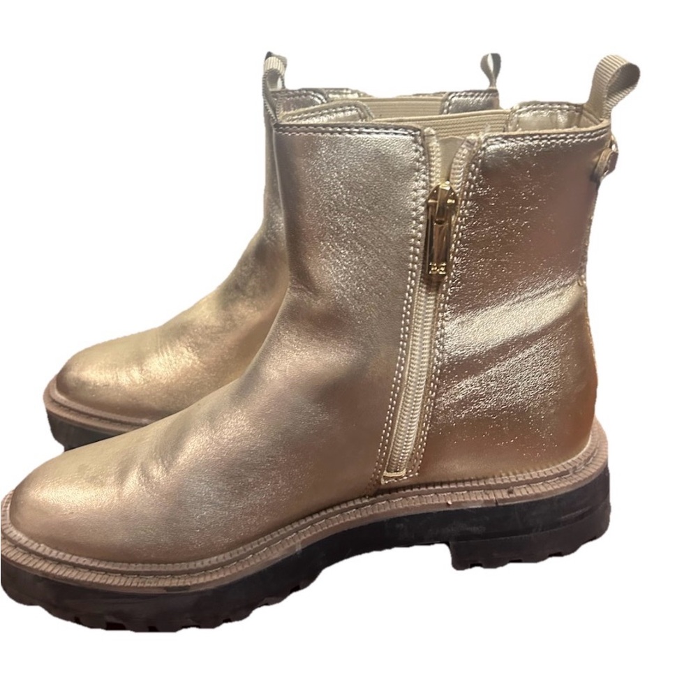 Sam Edelman Laguna Women's Boots Gold 5.5M Good Condition
